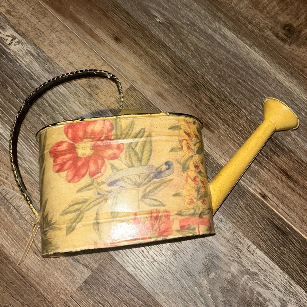 50%offw❤️ Vintage shabby chic watering can shabby chic cottagecore farmhouse